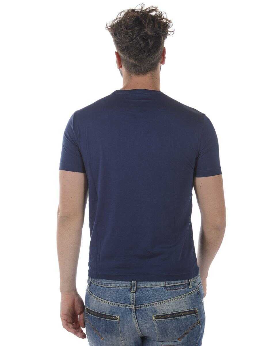 Topuri EA7 Ea7 Emporio Armani Topwear BLUE Barbati (BM 14829769) 2