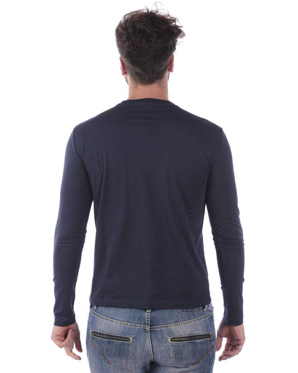 Topuri EA7 Ea7 Emporio Armani Topwear BLUE Barbati (BM 14829784) 2