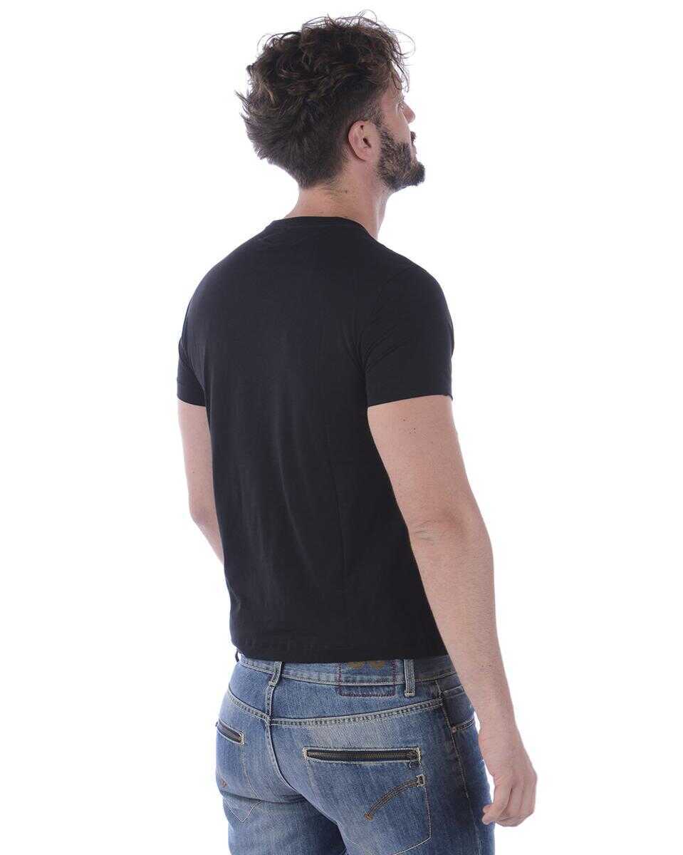 Topuri EA7 Ea7 Emporio Armani Topwear Black Barbati (BM 14829808) 4