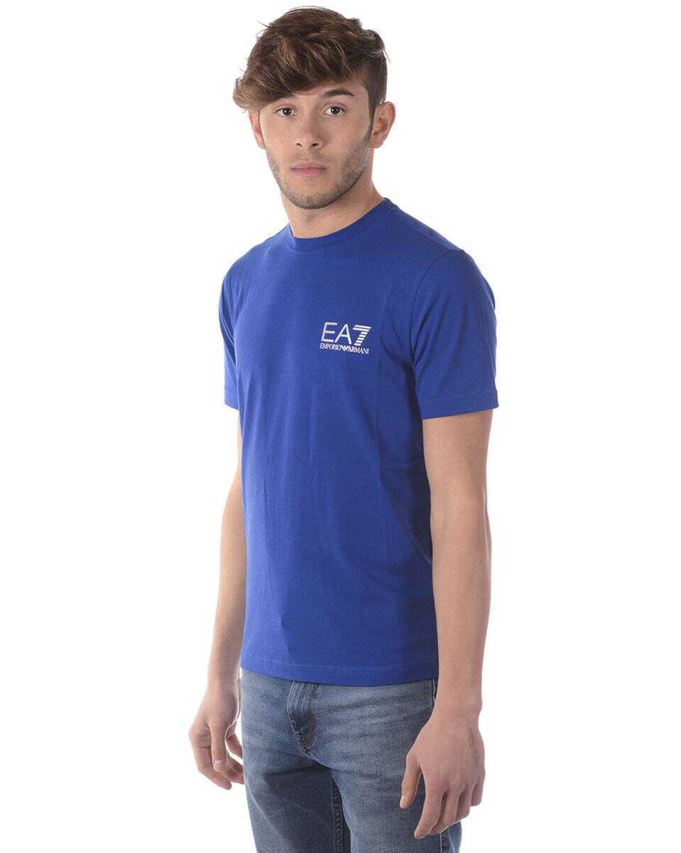 Topuri EA7 Ea7 Emporio Armani Topwear BLUE Barbati (BM 14829817) 3