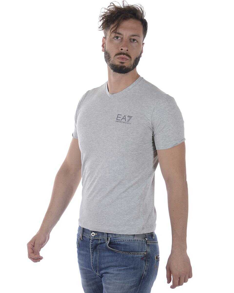 Topuri EA7 Ea7 Emporio Armani Topwear GREY Barbati (BM 14829847) 3