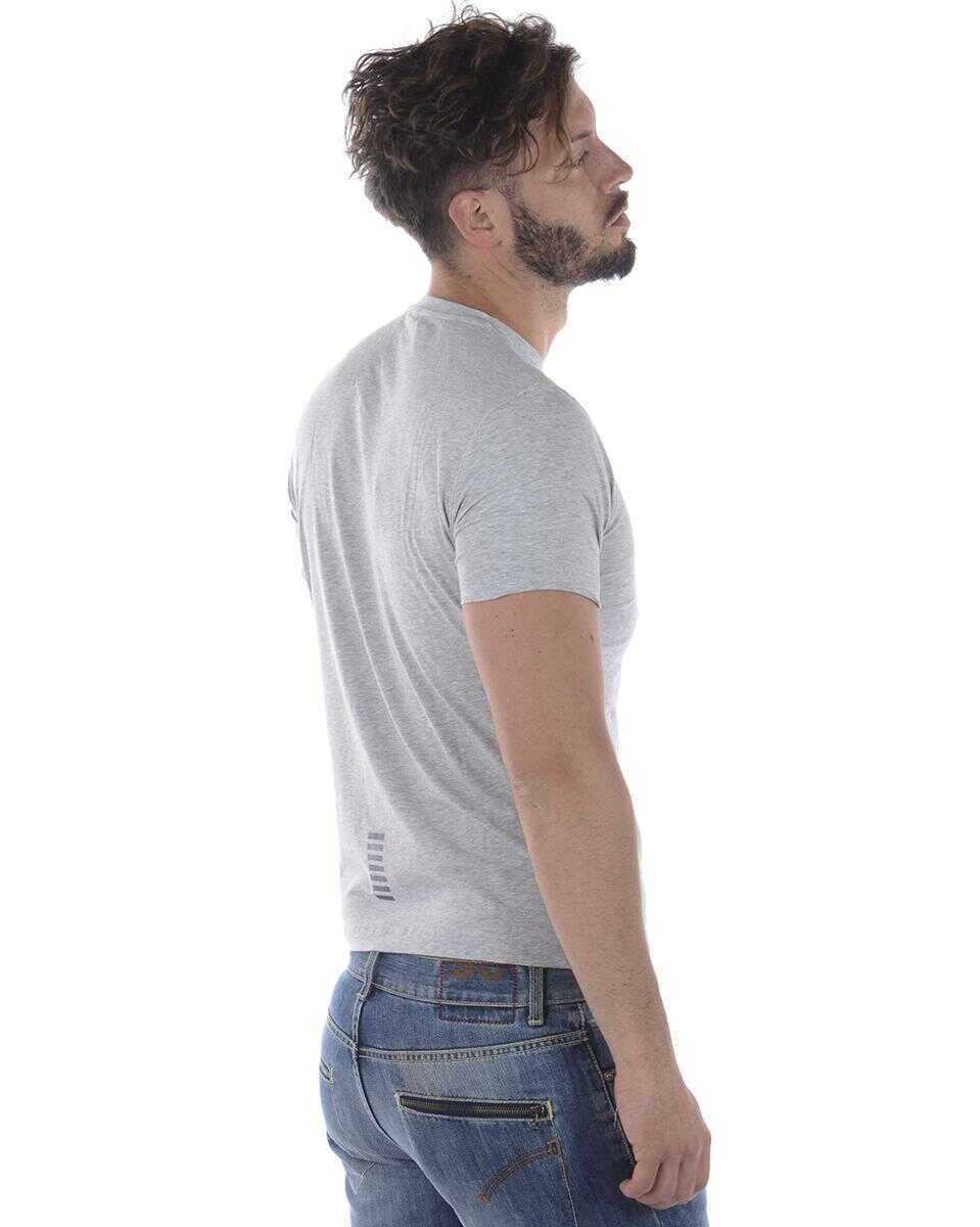 Topuri EA7 Ea7 Emporio Armani Topwear GREY Barbati (BM 14829847) 4