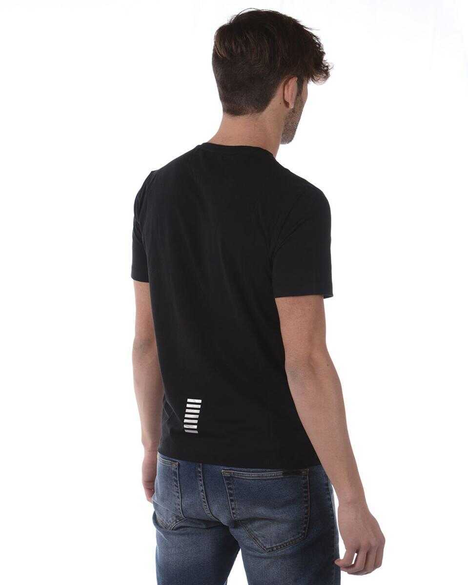 Topuri EA7 Ea7 Emporio Armani Topwear Black Barbati (BM 14829853) 4