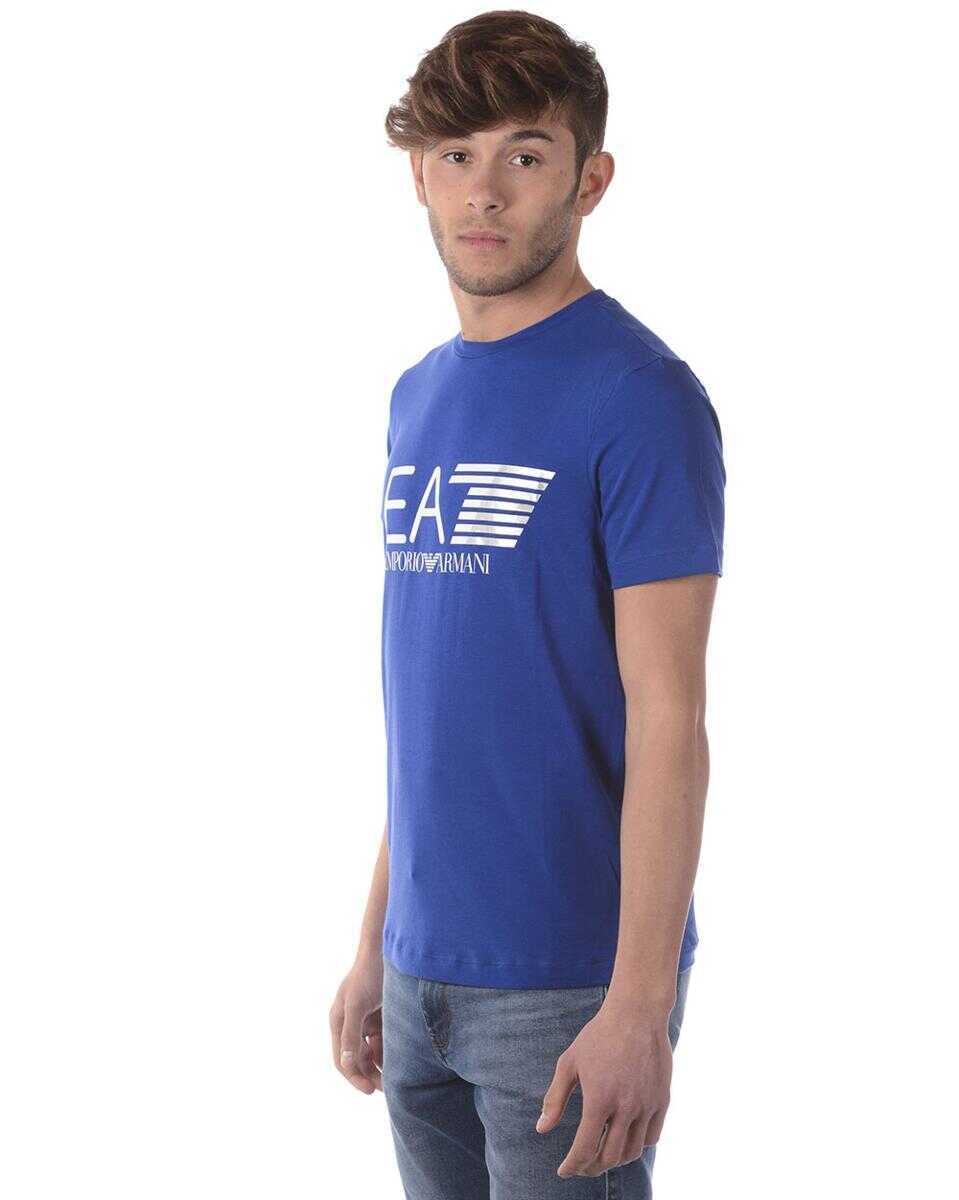 Topuri EA7 Ea7 Emporio Armani Topwear BLUE Barbati (BM 14829868) 3