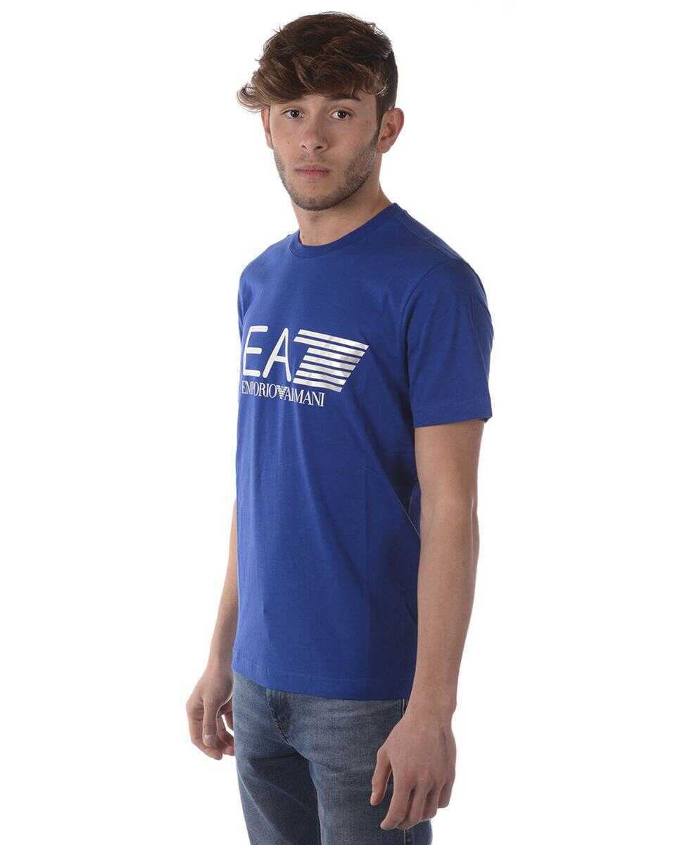 Topuri EA7 Ea7 Emporio Armani Topwear BLUE Barbati (BM 14829925) 3