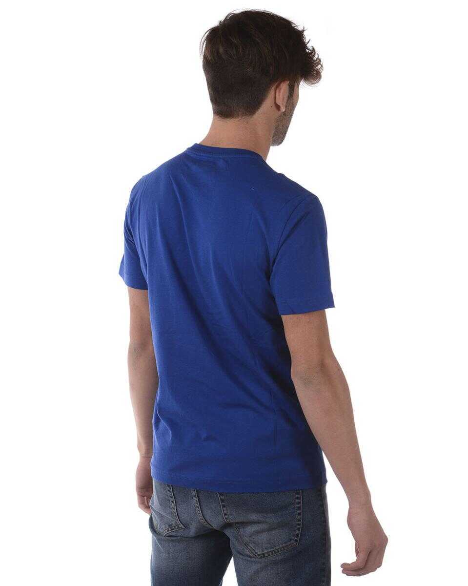 Topuri EA7 Ea7 Emporio Armani Topwear BLUE Barbati (BM 14829925) 4