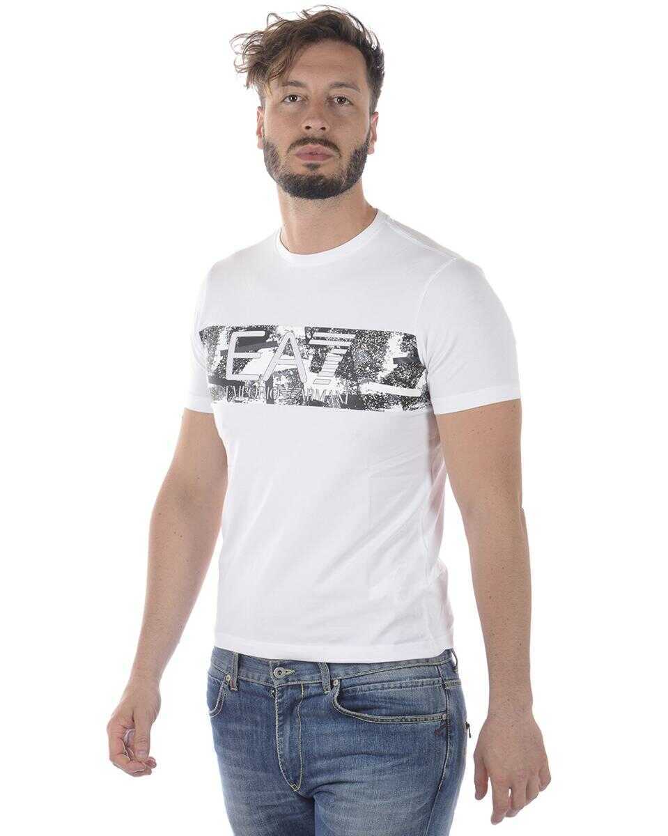Topuri EA7 Ea7 Emporio Armani Topwear WHITE Barbati (BM 14829940) 3