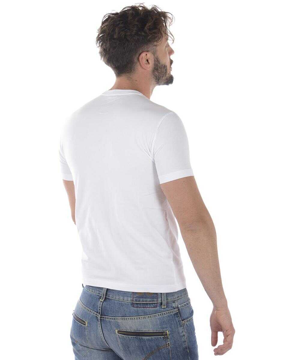 Topuri EA7 Ea7 Emporio Armani Topwear WHITE Barbati (BM 14829940) 4