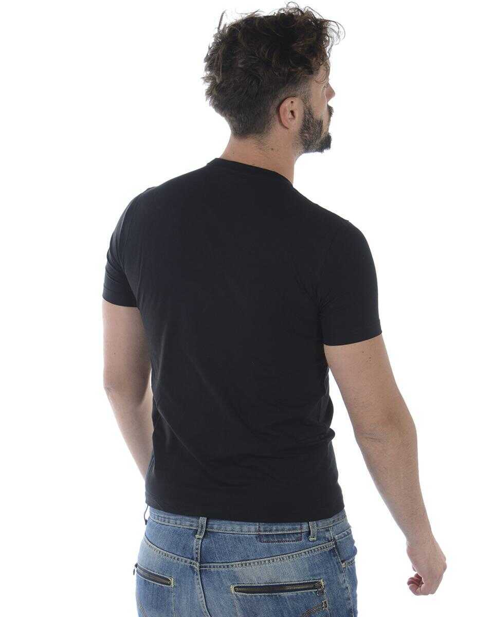 Topuri EA7 Ea7 Emporio Armani Topwear Black Barbati (BM 14829943) 4