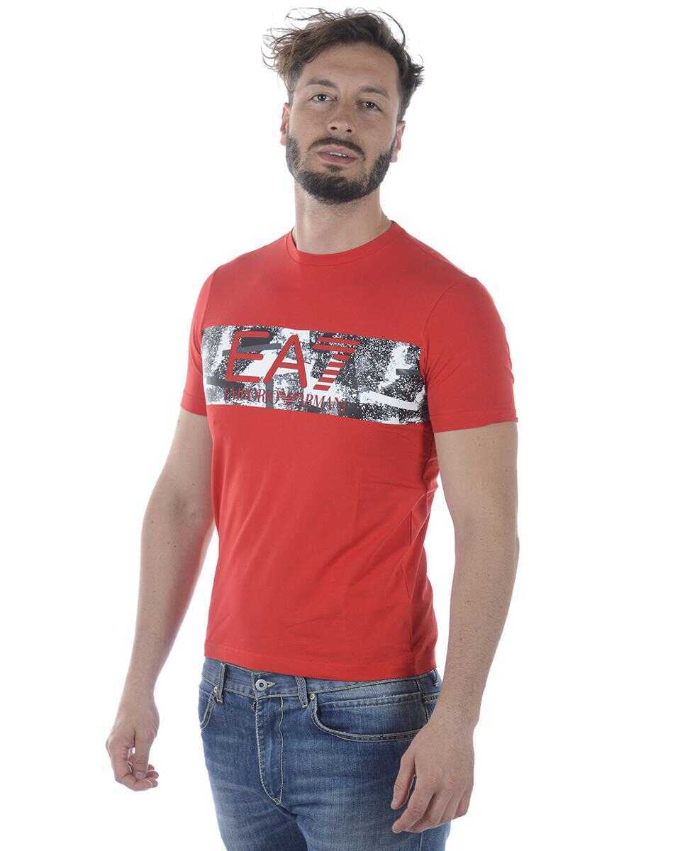 Topuri EA7 Ea7 Emporio Armani Topwear RED Barbati (BM 14829946) 3