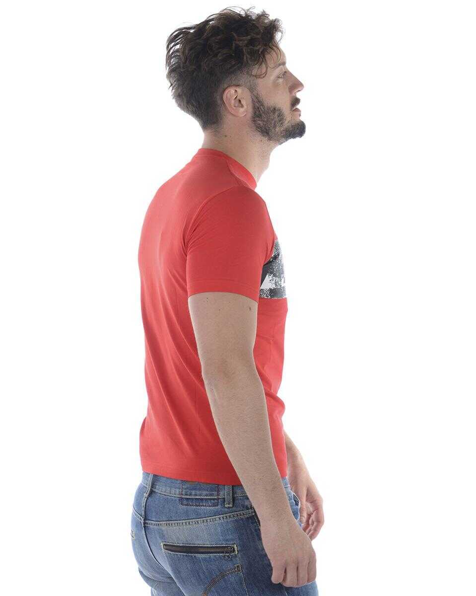 Topuri EA7 Ea7 Emporio Armani Topwear RED Barbati (BM 14829946) 4