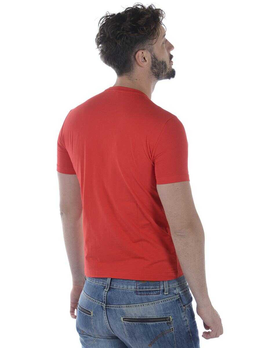 Topuri EA7 Ea7 Emporio Armani Topwear RED Barbati (BM 14829955) 4