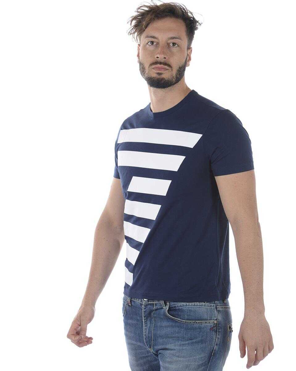 Topuri EA7 Ea7 Emporio Armani Topwear BLUE Barbati (BM 14829961) 3
