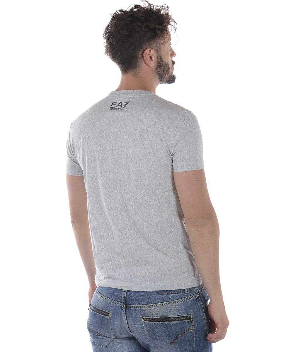 Topuri EA7 Ea7 Emporio Armani Topwear GREY Barbati (BM 14829964) 4