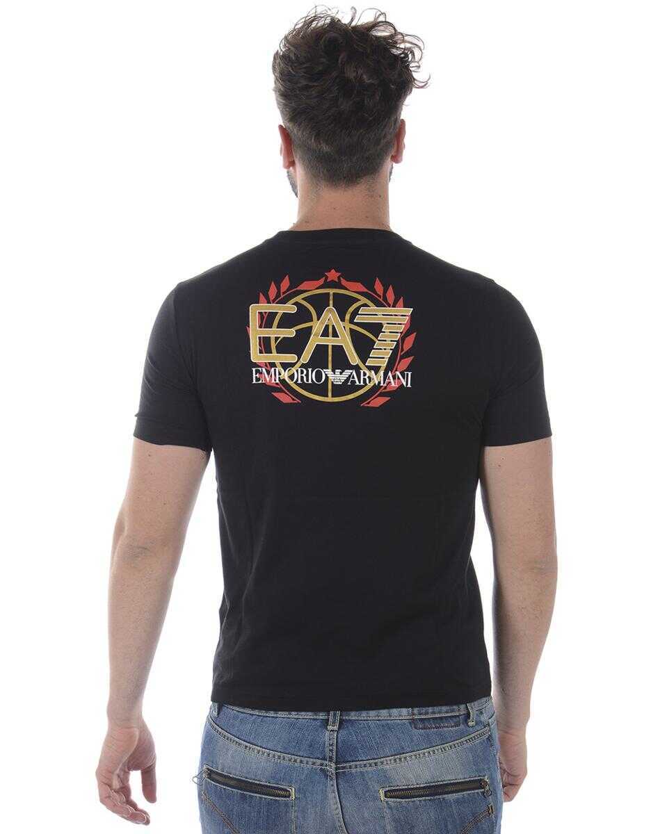 Topuri EA7 Ea7 Emporio Armani Topwear Black Barbati (BM 14829976) 2