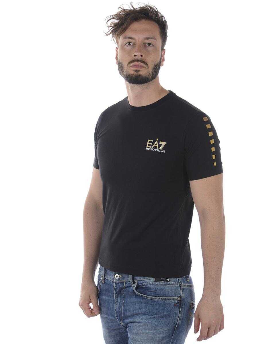 Topuri EA7 Ea7 Emporio Armani Topwear Black Barbati (BM 14829976) 3