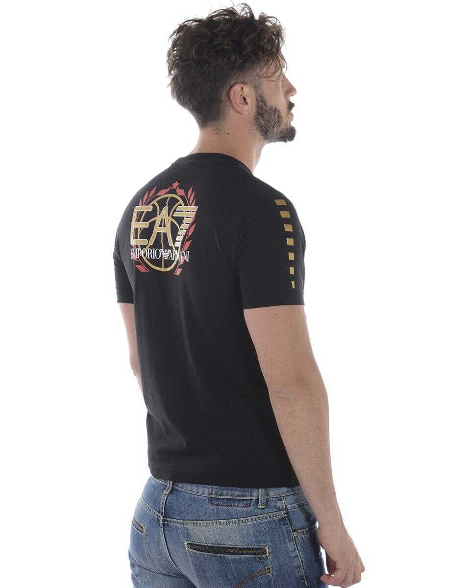 Topuri EA7 Ea7 Emporio Armani Topwear Black Barbati (BM 14829976) 4