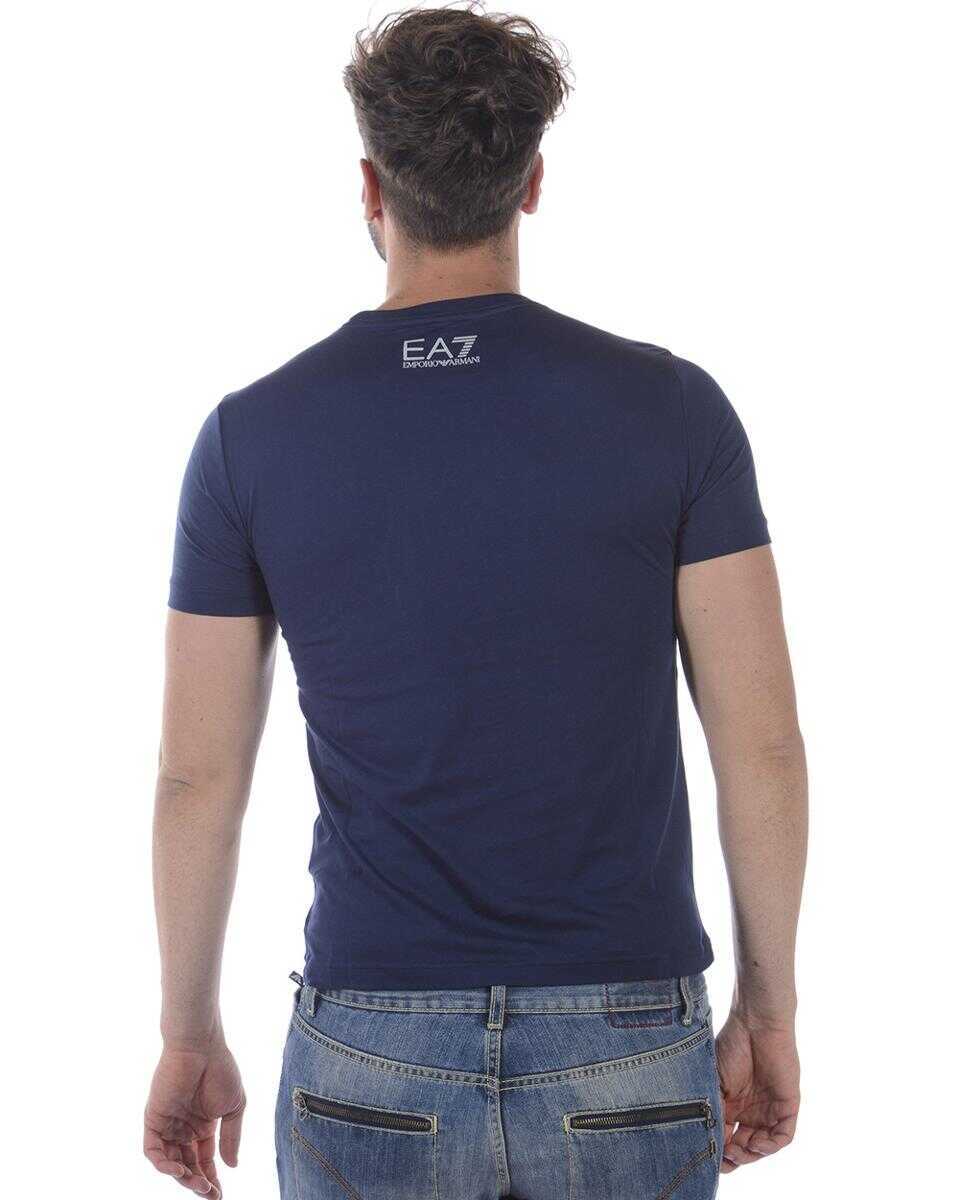 Topuri EA7 Ea7 Emporio Armani Topwear BLUE Barbati (BM 14829985) 2
