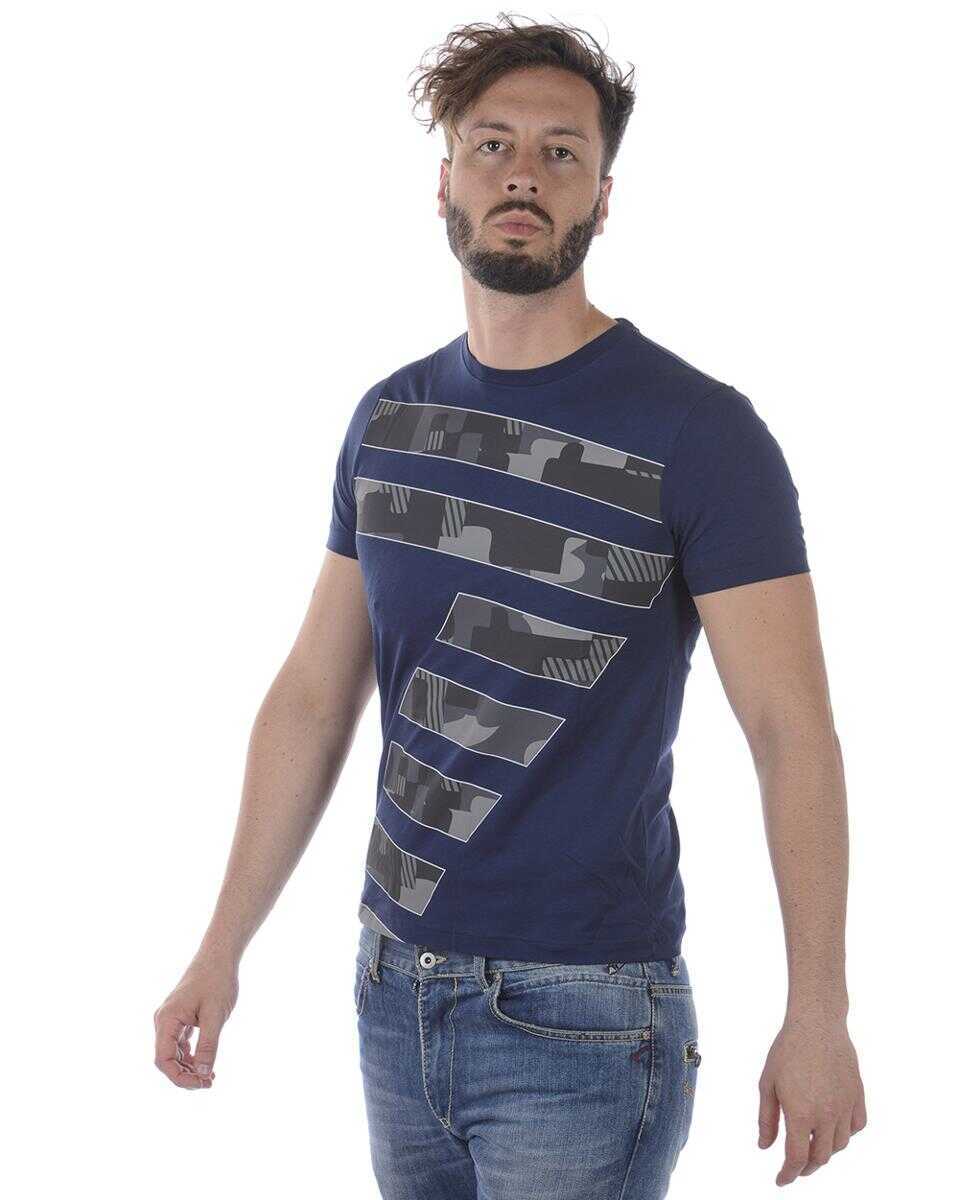 Topuri EA7 Ea7 Emporio Armani Topwear BLUE Barbati (BM 14829985) 3