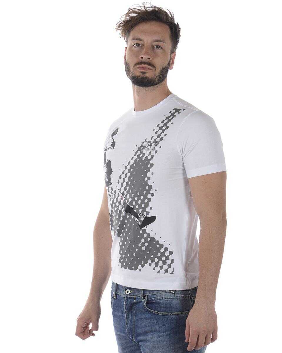 Topuri EA7 Ea7 Emporio Armani Topwear WHITE Barbati (BM 14829994) 3