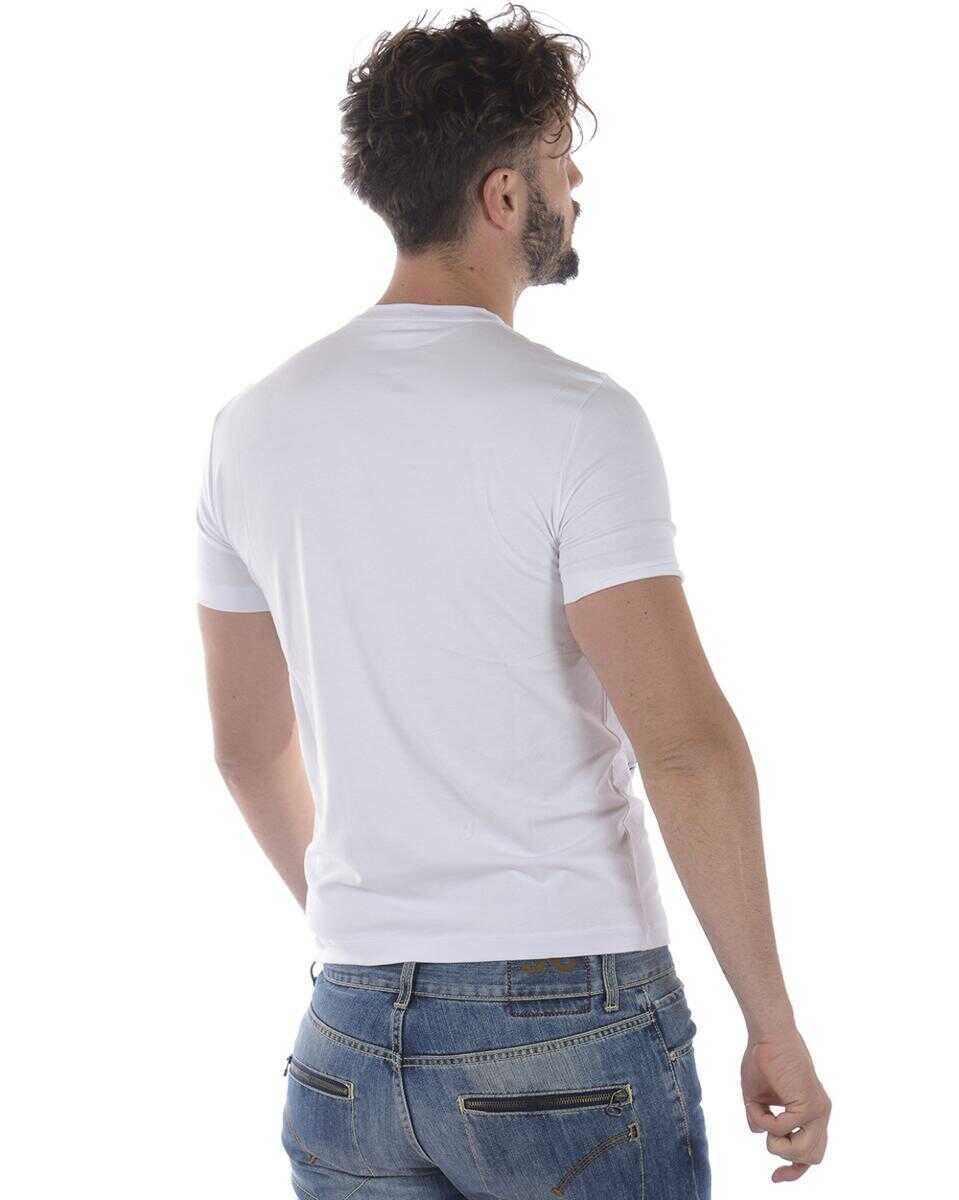 Topuri EA7 Ea7 Emporio Armani Topwear WHITE Barbati (BM 14829994) 4