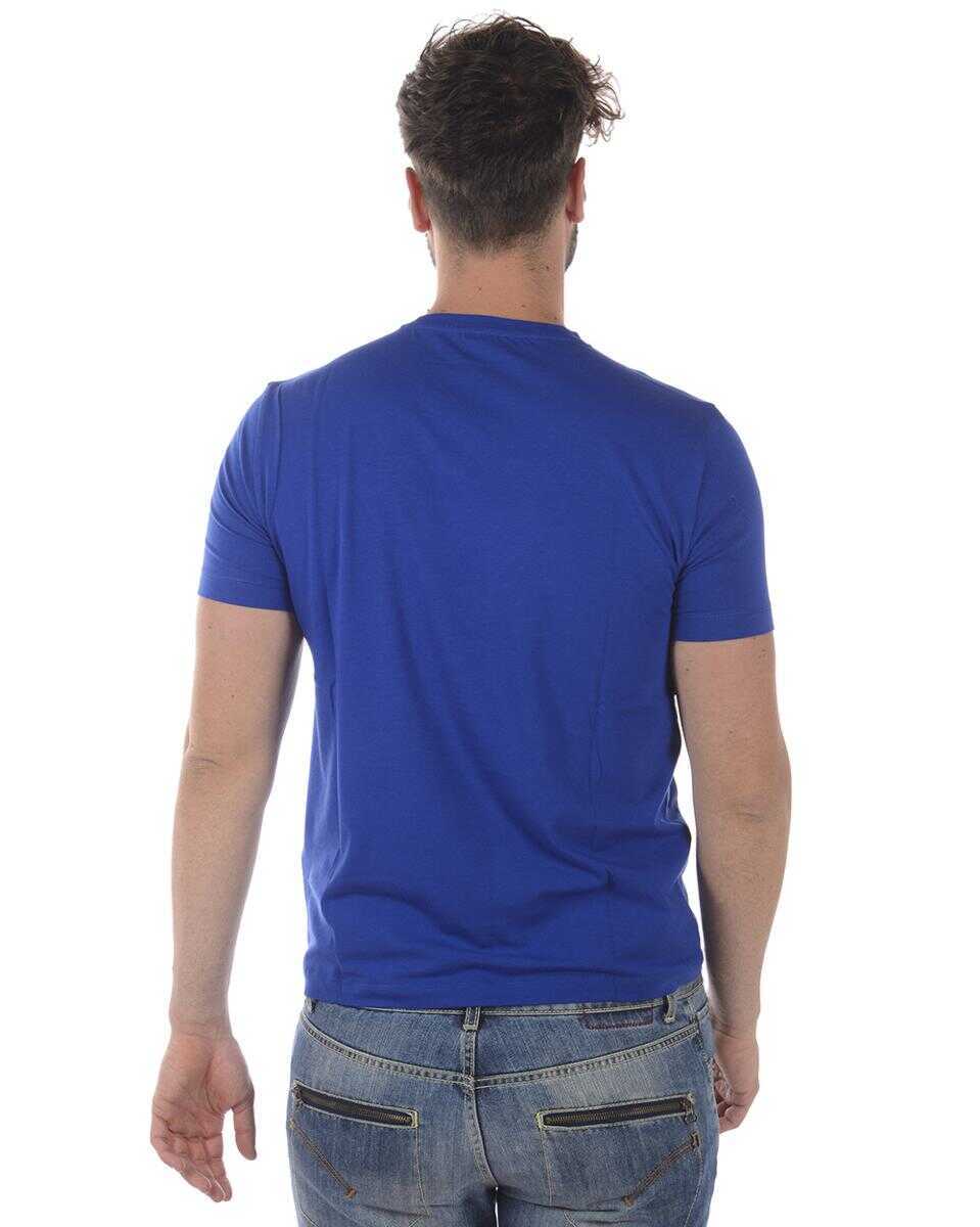 Topuri EA7 Ea7 Emporio Armani Topwear BLUE Barbati (BM 14829997) 2