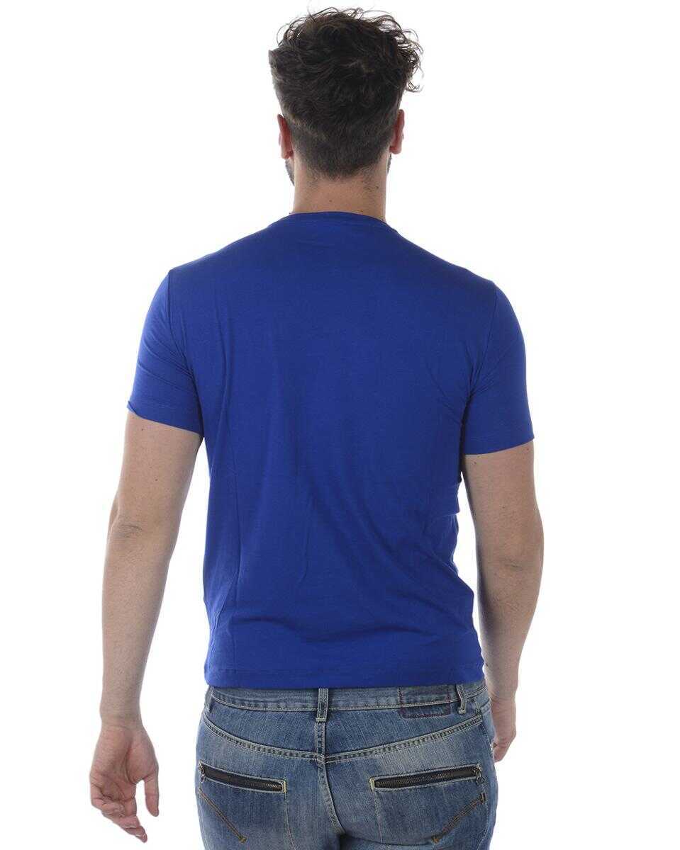Topuri EA7 Ea7 Emporio Armani Topwear BLUE Barbati (BM 14830009) 2