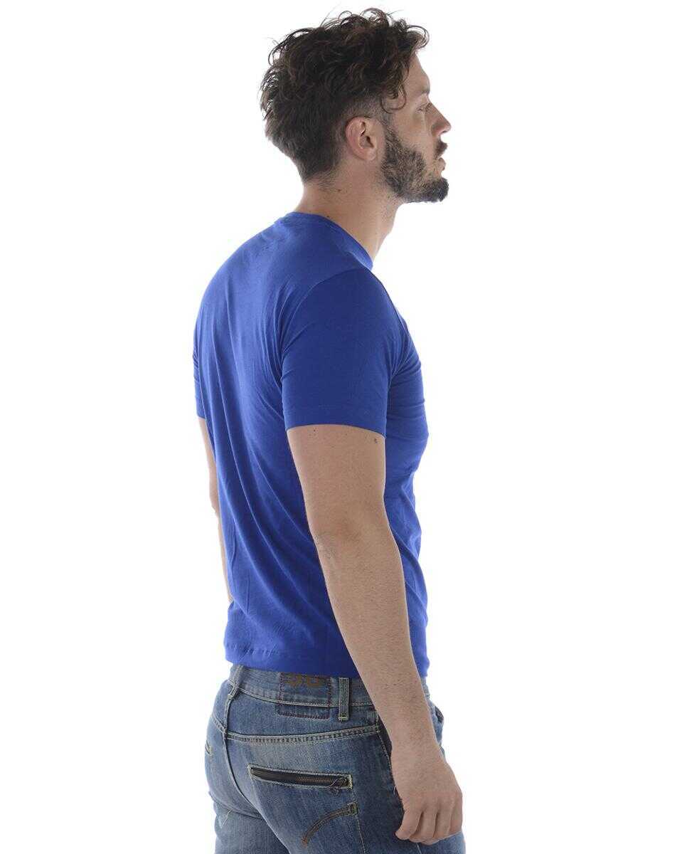 Topuri EA7 Ea7 Emporio Armani Topwear BLUE Barbati (BM 14830009) 4