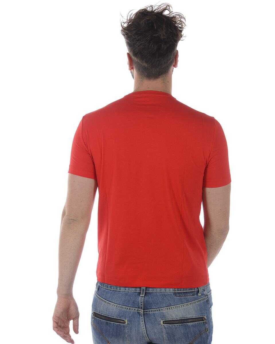 Topuri EA7 Ea7 Emporio Armani Topwear RED Barbati (BM 14830018) 2