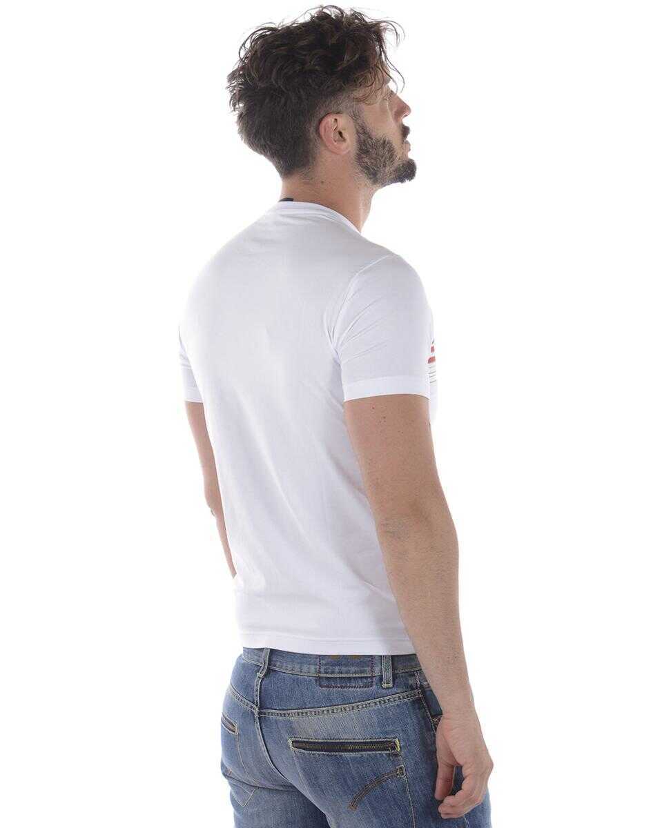 Topuri EA7 Ea7 Emporio Armani Topwear WHITE Barbati (BM 14830021) 4