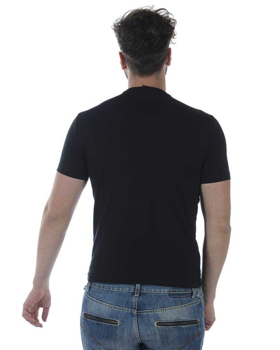 Topuri EA7 Ea7 Emporio Armani Topwear Black Barbati (BM 14830033) 2