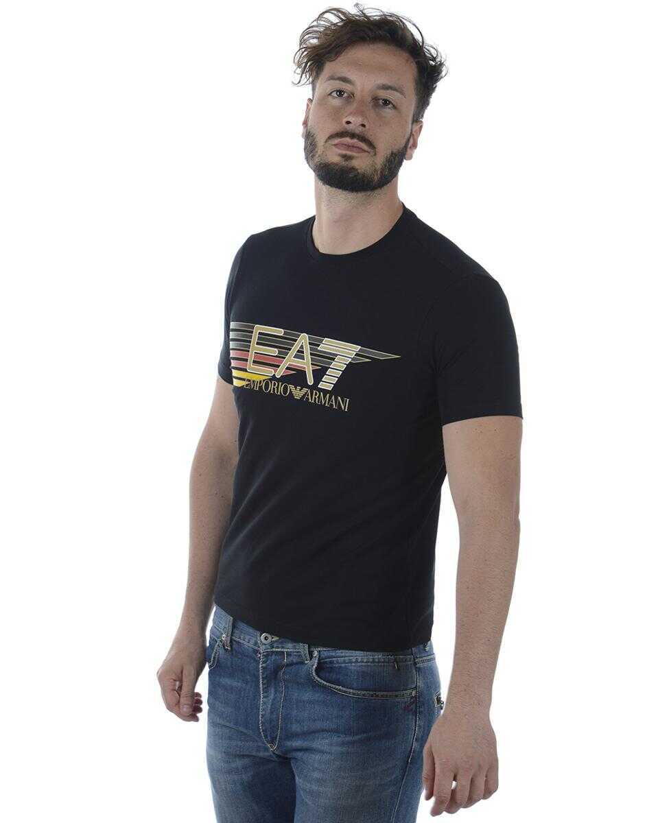 Topuri EA7 Ea7 Emporio Armani Topwear Black Barbati (BM 14830033) 3