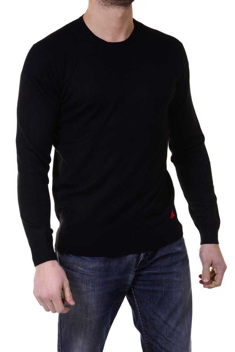Pulovere IM C COUTURE IM C Couture Sweater Black Barbati (BM 14832001) 3
