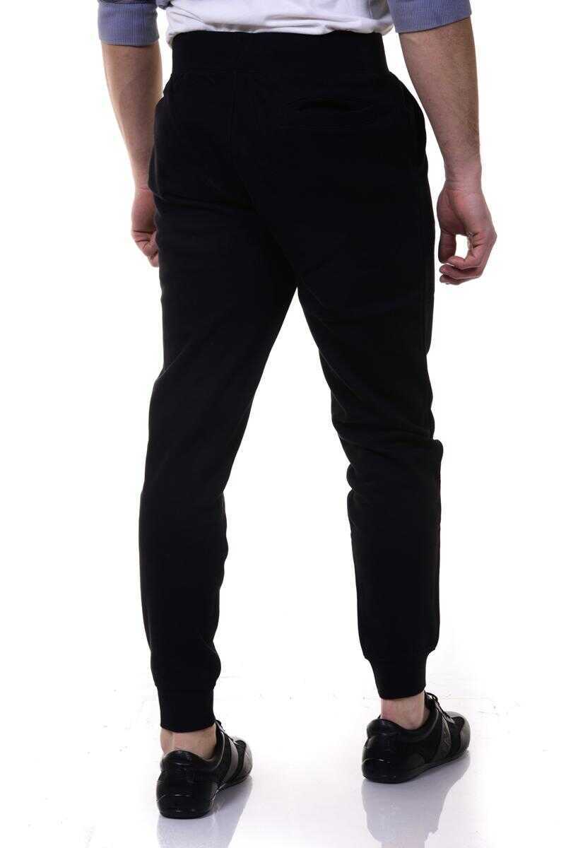 Blugi EA7 Ea7 Emporio Armani Jeans Trouser Black Barbati (BM 14833183) 4