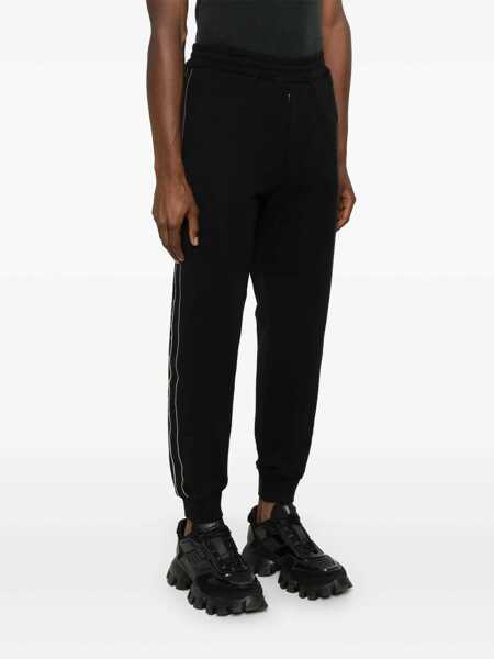 Pantaloni de trening Alexander McQueen Alexander McQueen Side Band Joggers Black Barbati (BM 14833612) 3