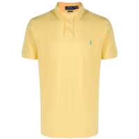 Tricouri Polo Polo Ralph Lauren Yellow Cotton Polo Shirt Barbati