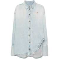 Paltoane The Attico Denim Coat Femei