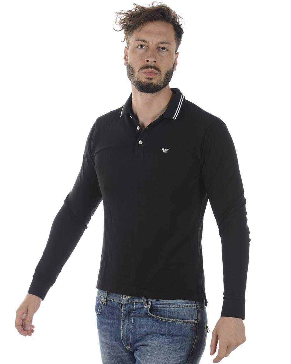 Topuri Emporio Armani Emporio Armani Topwear Black Barbati (BM 14838973) 4