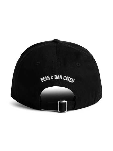Sepci DSQUARED2 DSQUARED2 Black Baseball Cap With Front Logo Multicolor Barbati (BM 14844037) 2
