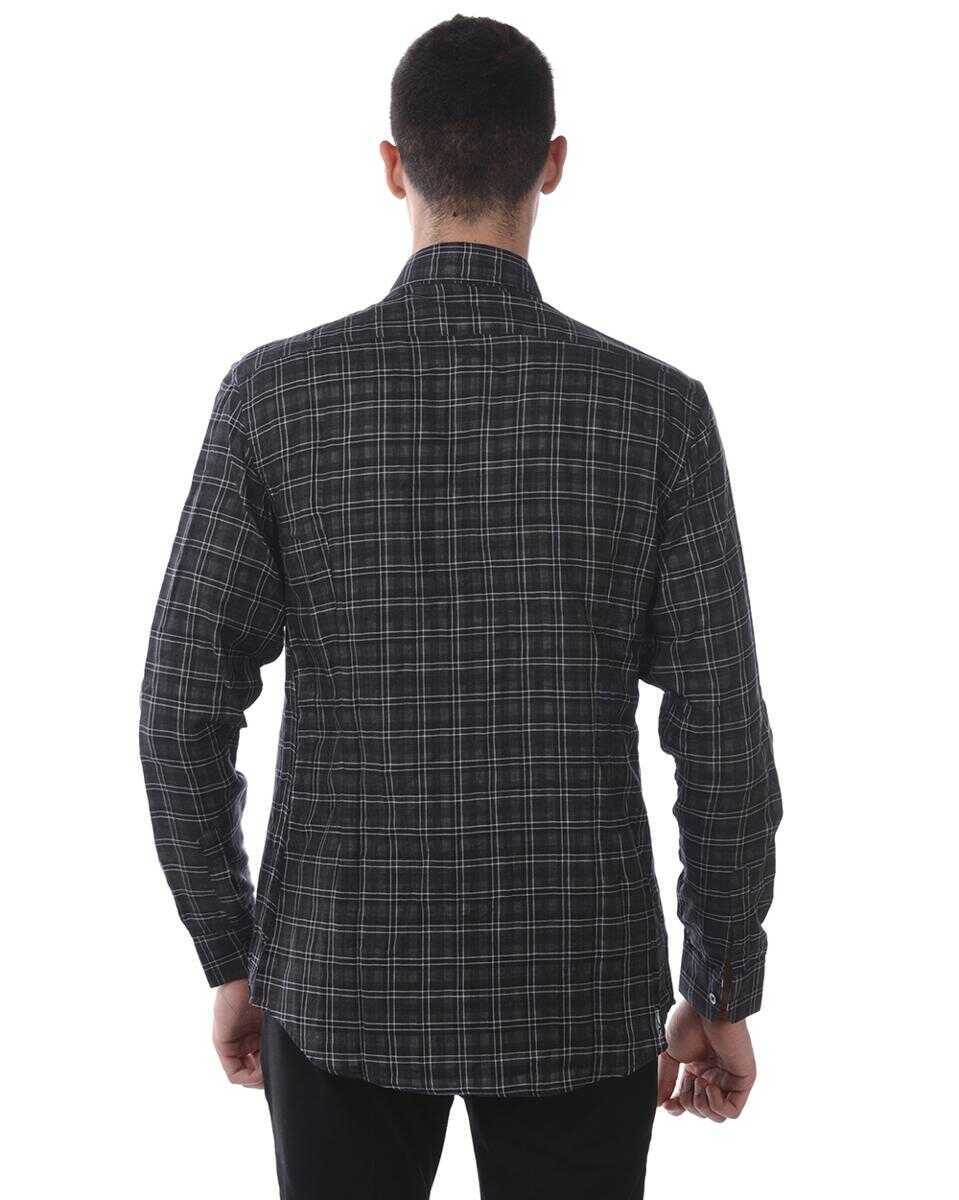 Camasi Daniele Alessandrini Daniele Alessandrini Shirt GREY Barbati (BM 14845102) 2