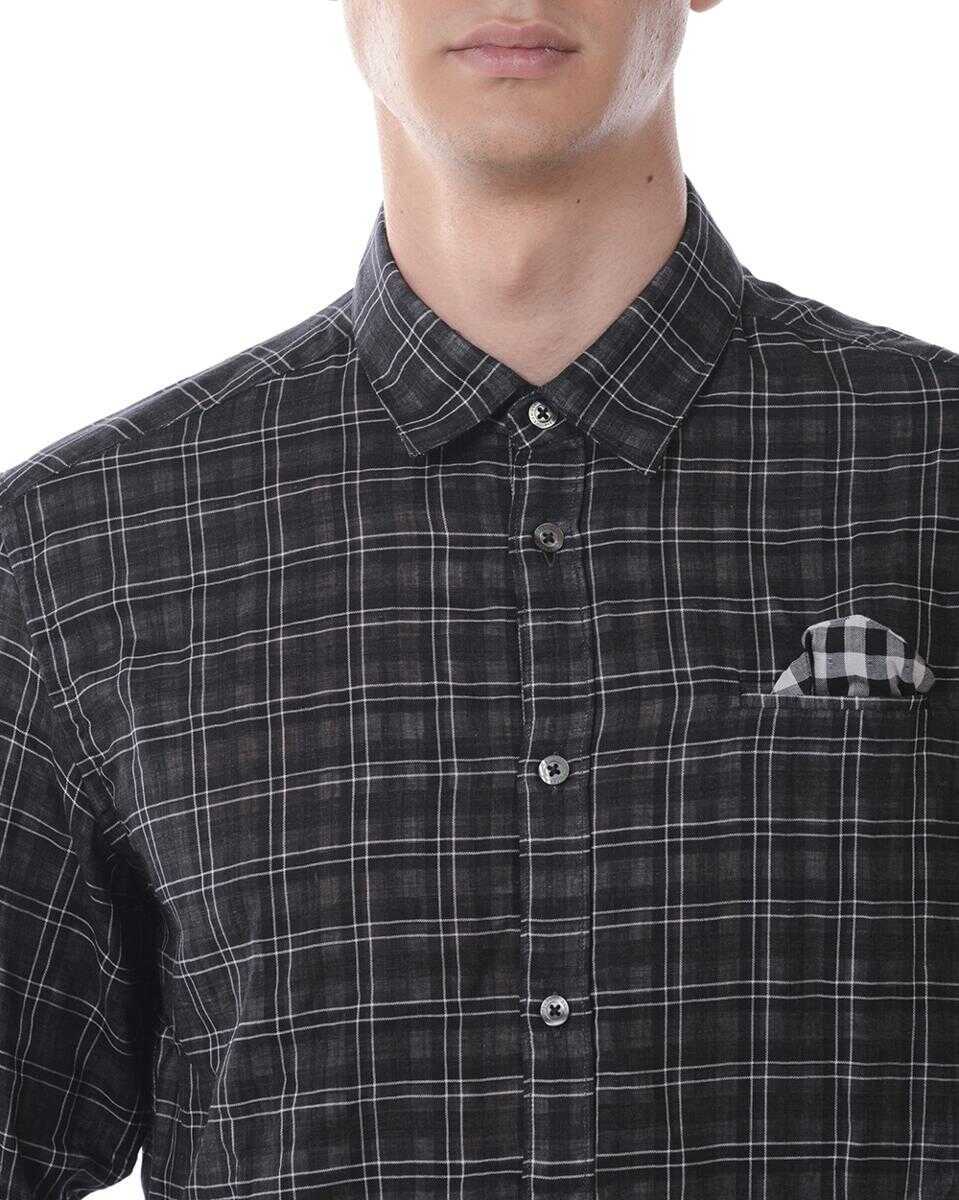 Camasi Daniele Alessandrini Daniele Alessandrini Shirt GREY Barbati (BM 14845102) 3