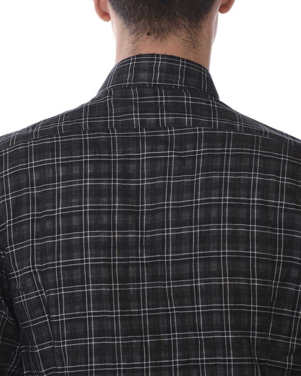 Camasi Daniele Alessandrini Daniele Alessandrini Shirt GREY Barbati (BM 14845102) 4