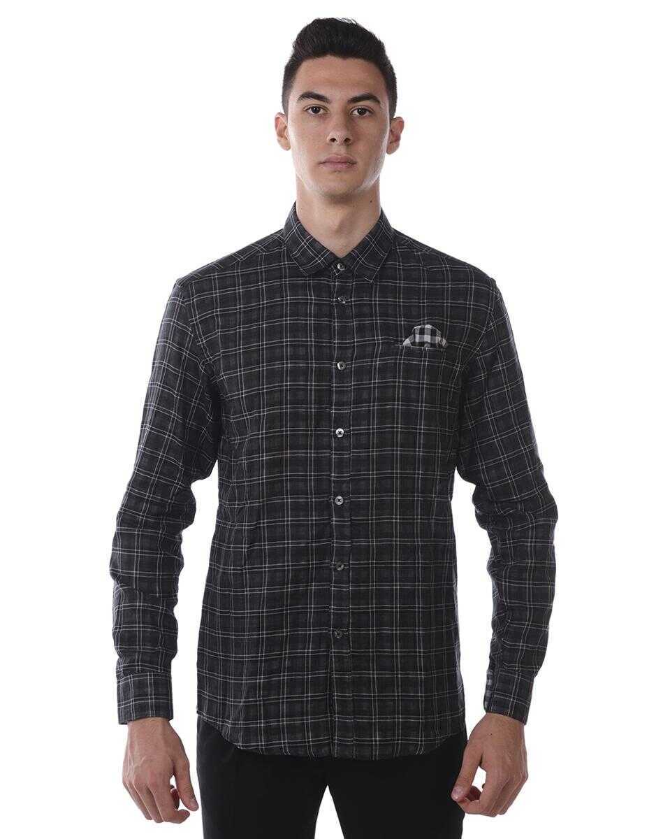 Camasi Daniele Alessandrini Daniele Alessandrini Shirt GREY Barbati (BM 14845102) 1