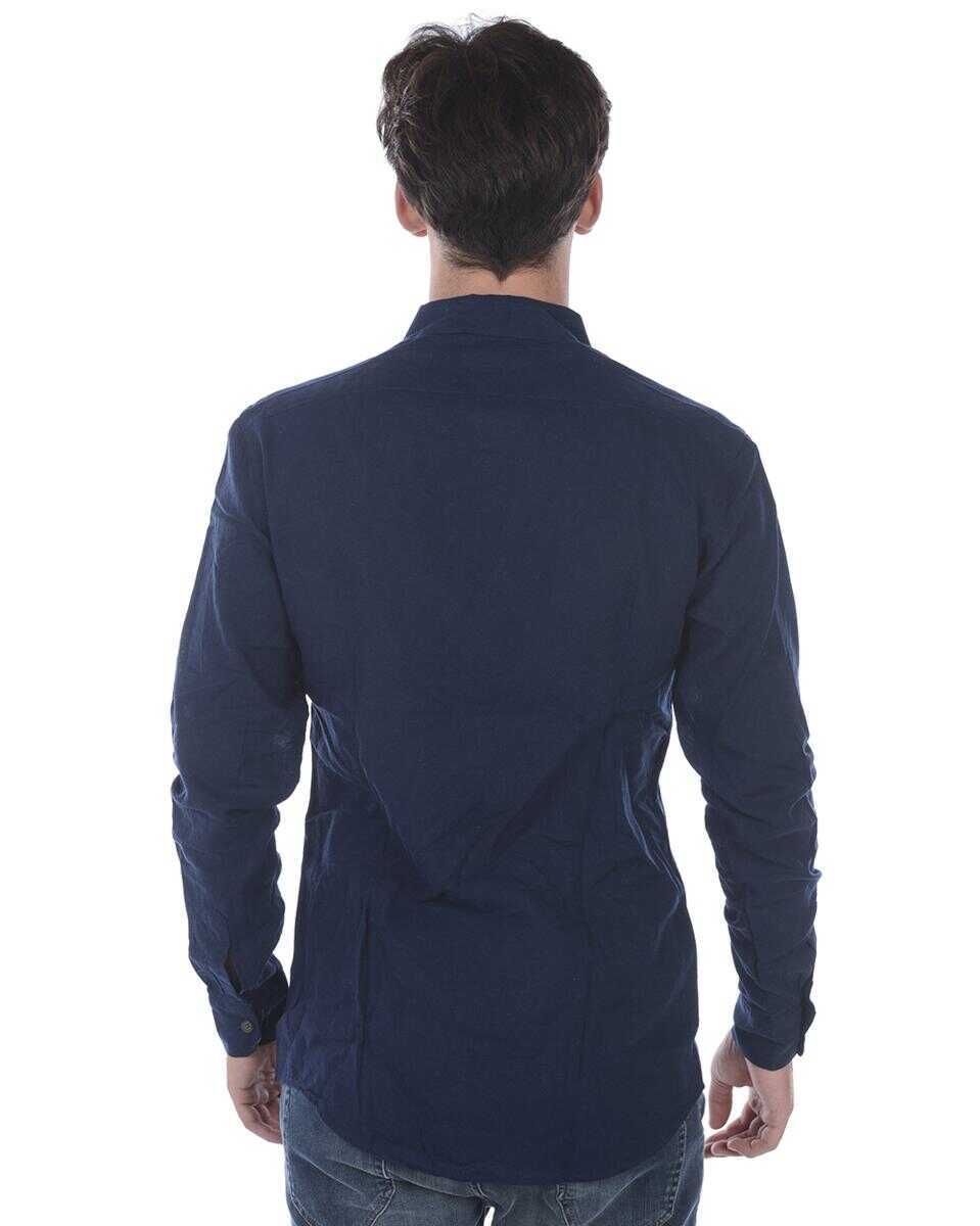 Camasi Daniele Alessandrini Daniele Alessandrini Shirt BLUE Barbati (BM 14845240) 2