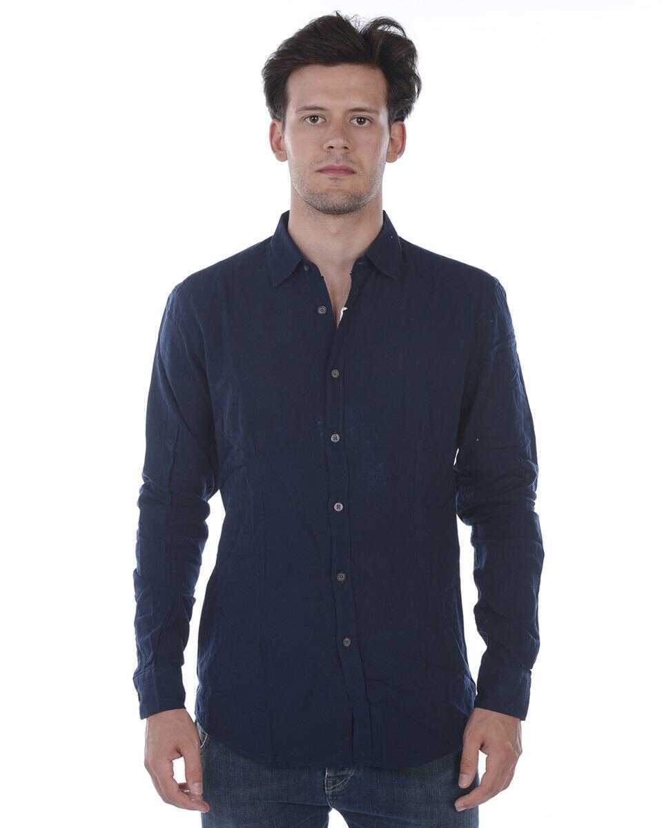 Camasi Daniele Alessandrini Daniele Alessandrini Shirt BLUE Barbati (BM 14845240) 1
