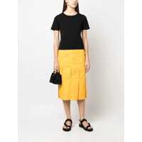 Tricouri P.A.R.O.S.H. Dama - Tricouri P.A.R.O.S.H. P.A.R.O.S.H. Knitted T-Shirt Black Femei (BM 14850631) - B-mall.ro
