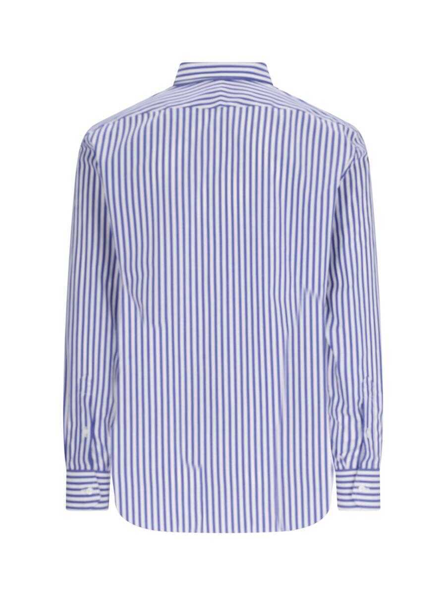 Camasi LABORATORIO DEL CARMINE Laboratorio Del Carmine Shirts BLUE Barbati (BM 14852152) 2