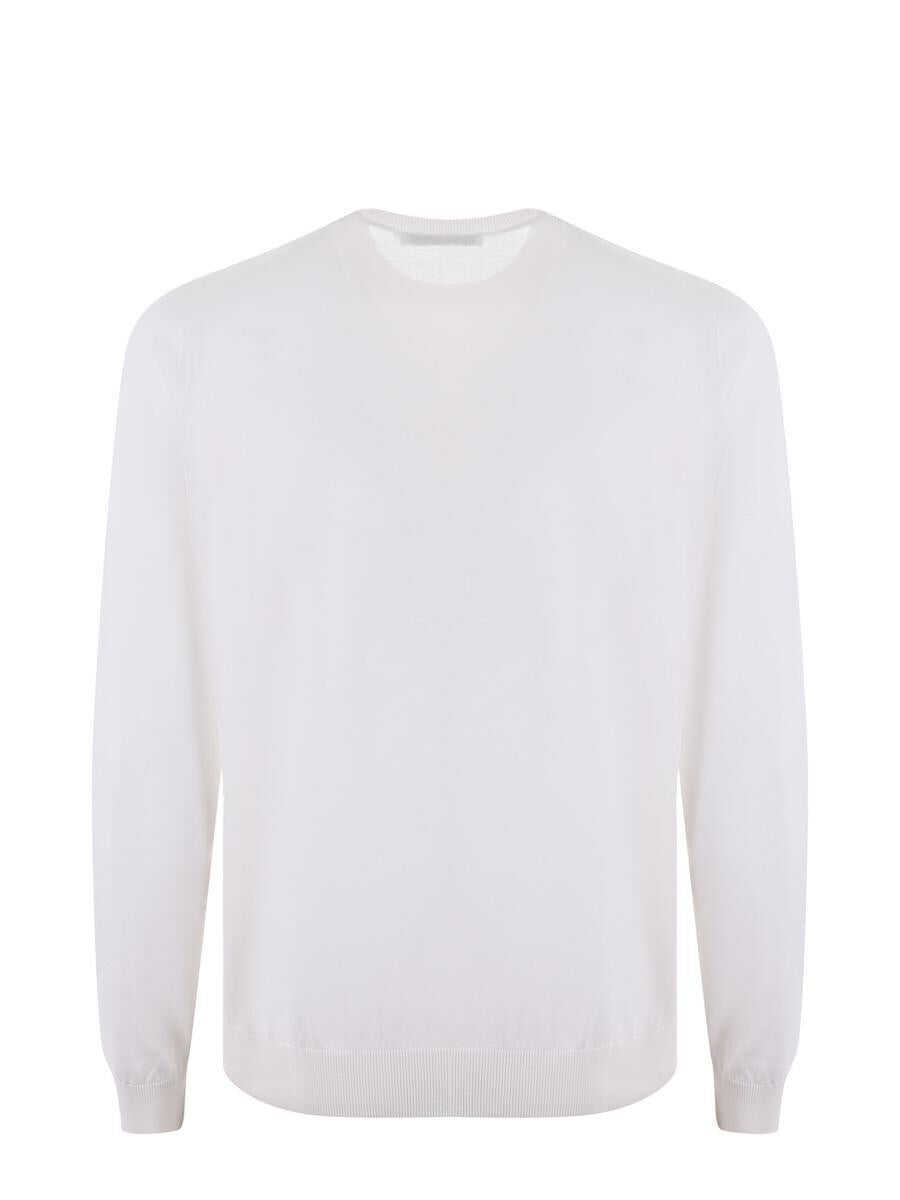 Pulovere FILIPPO DE LAURENTIIS Filippo De Laurentiis  Sweaters WHITE Barbati (BM 14855788) 3