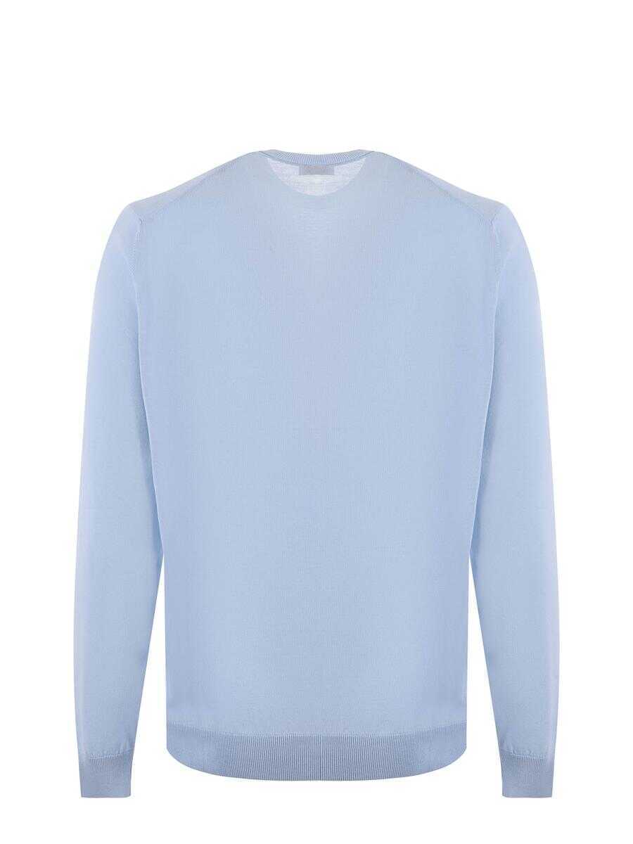 Pulovere FILIPPO DE LAURENTIIS Filippo De Laurentiis  Sweaters BLUE Barbati (BM 14855794) 3