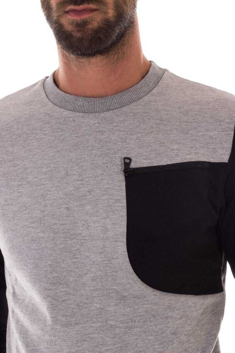 Bluze de trening IM C COUTURE IM C Couture Sweatshirt Hoodie GREY Barbati (BM 14855941) 4